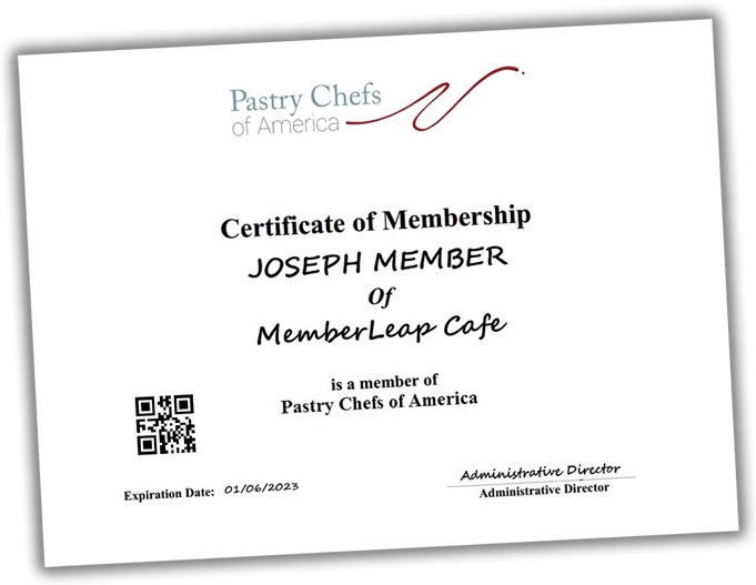 Membership Certificate