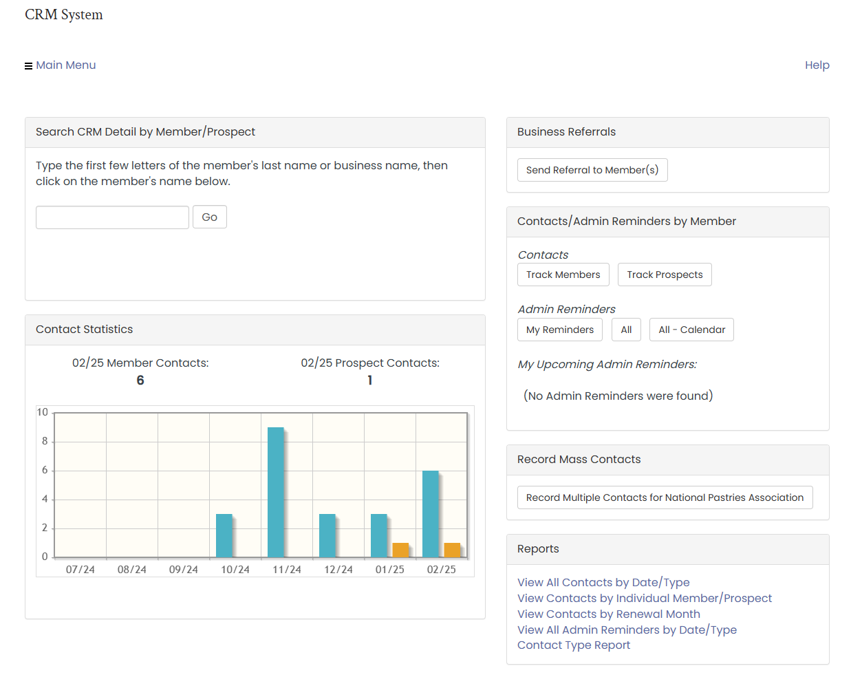 CRM Module