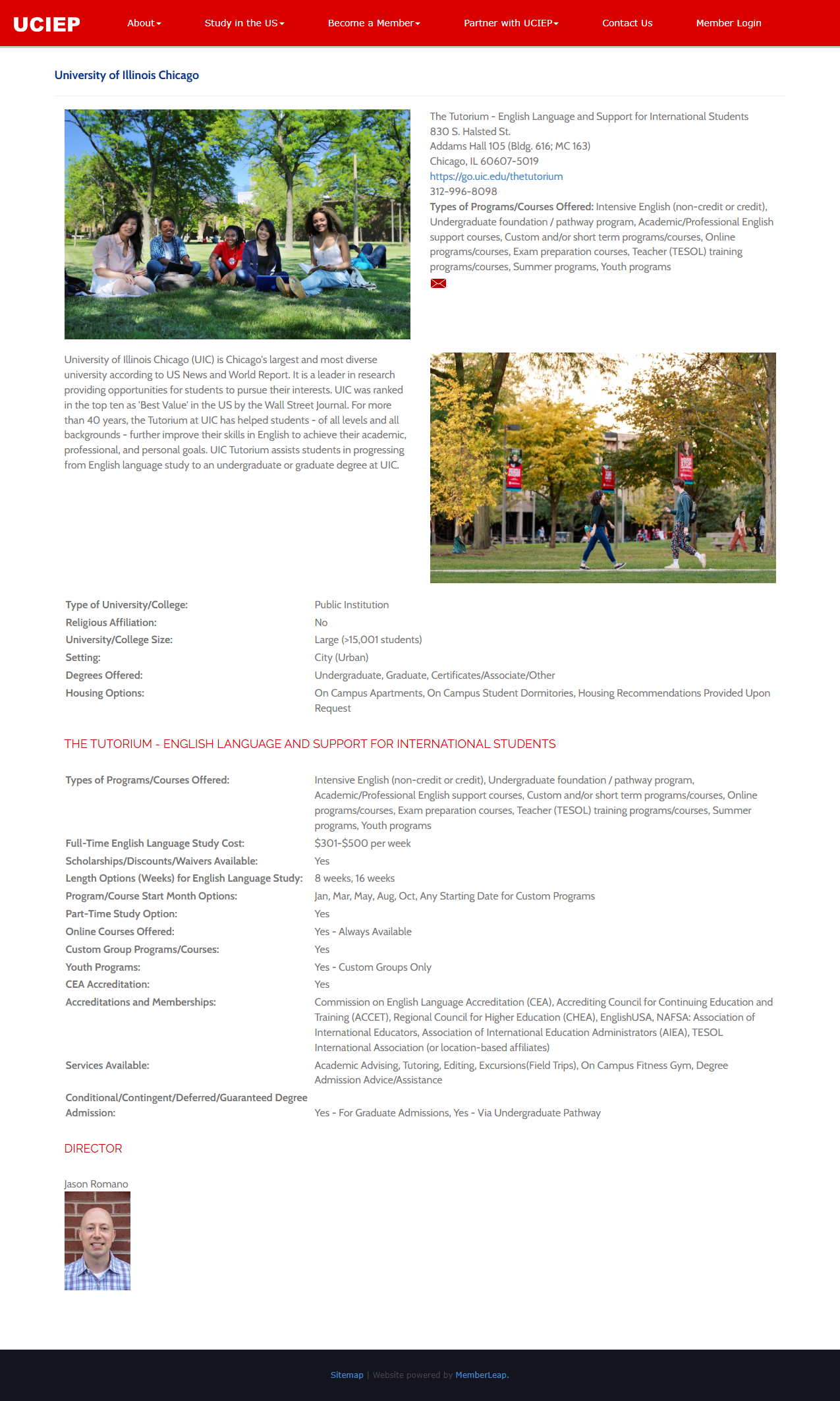 Member Directory - Custom Profile Page