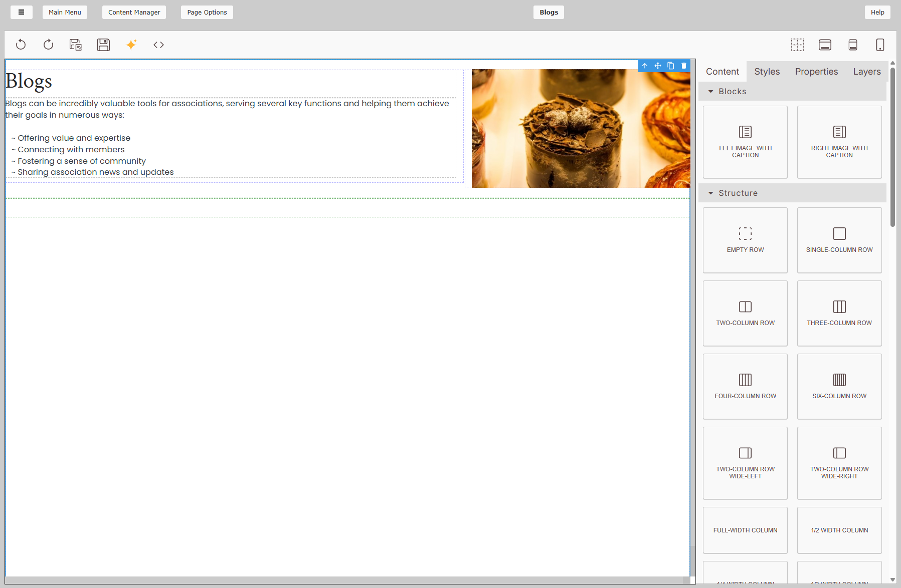 Website Grid+ Editor