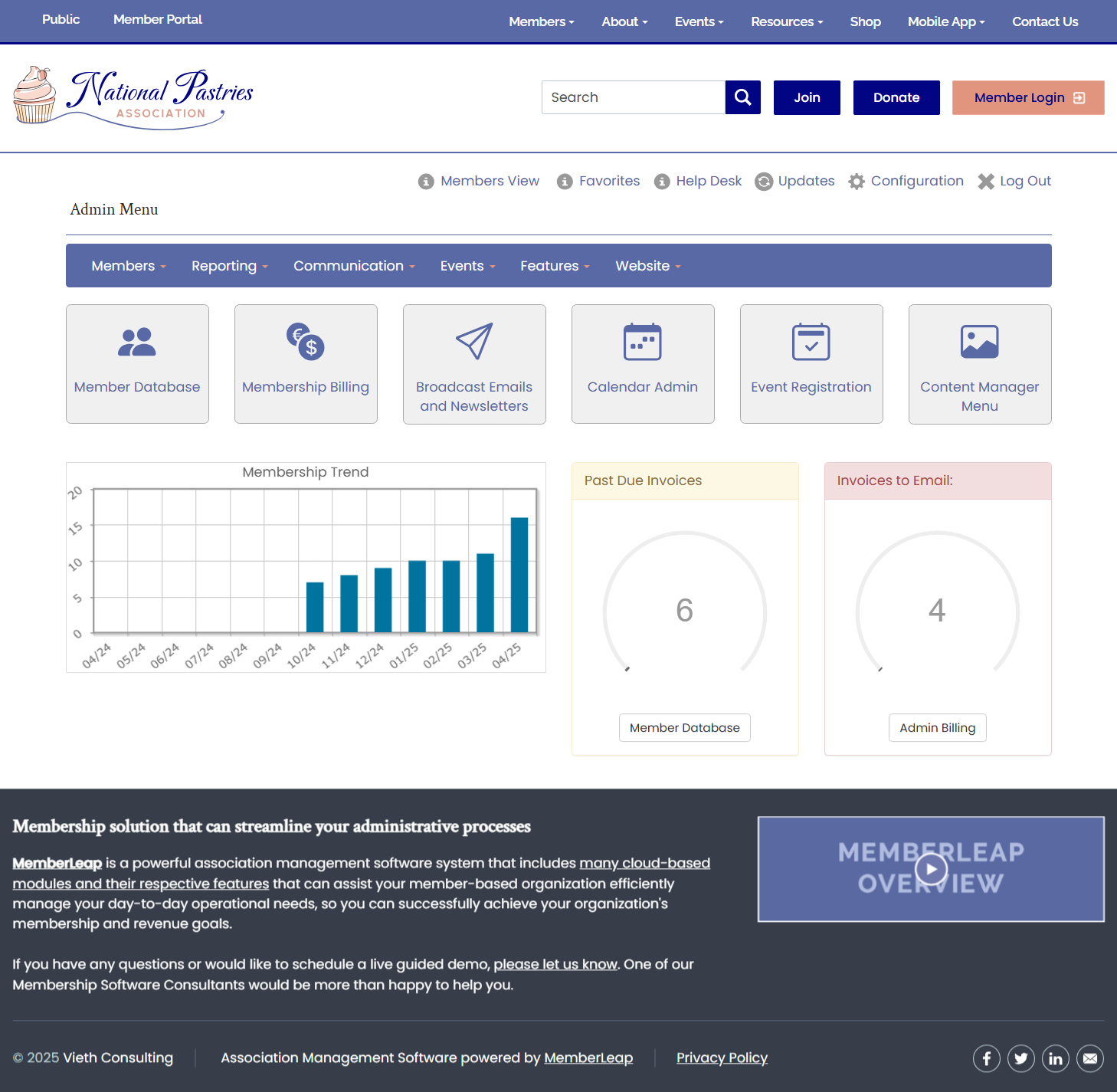 Custom Members' Area Widgets