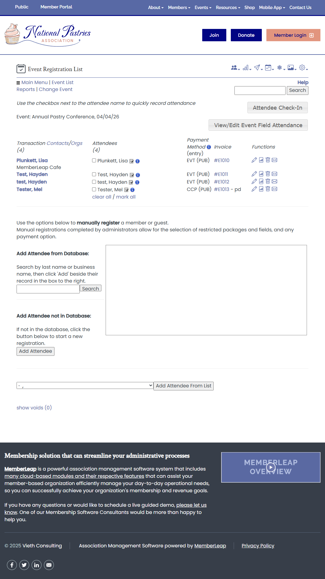 Attendance Tracking